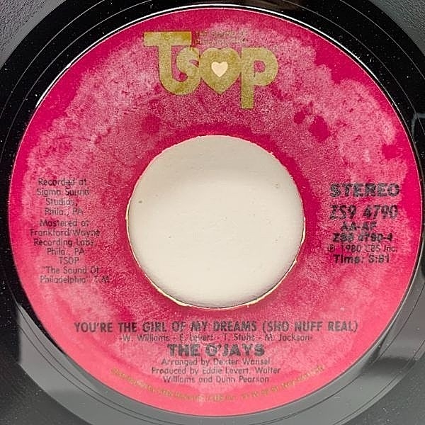 O'JAYS / Girl, Don't Let It Get You Down (7) / TSOP