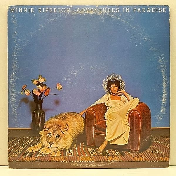 レコードメイン画像：良好!! USオリジ MINNIE RIPERTON Adventures In Paradise ('75 Epic) ミニー・リパートン／ミニーの楽園 INTELLIGENT HOODLUM, ATCQ ネタ