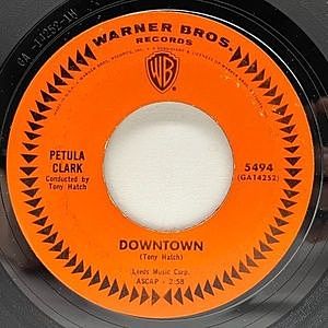 レコード画像：PETULA CLARK / Downtown