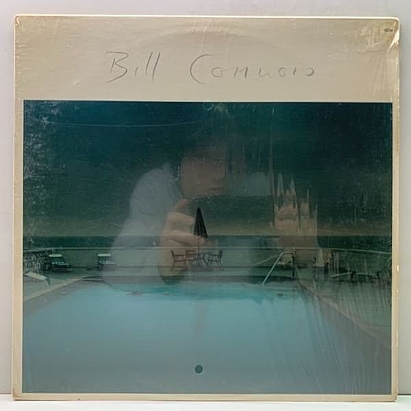 レコードメイン画像：シュリンク美品!! USオリジナル BILL CONNORS Swimming With A Hole In My Body (ECM 1-1158) ビル・コナーズ 水と感傷 LP