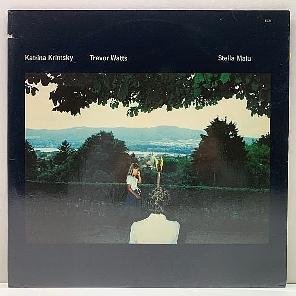 レコードメイン画像：極美盤!! 独オンリー オリジナル KATRINA KRIMSKY, TREVOR WATTS Stella Malu (ECM 1199) Contemporary Jazz