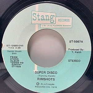 レコード画像：RIMSHOTS / Super Disco