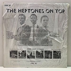 THE HEPTONES レゲエ　レコード Heptones - On Top(LP レコード) - レゲエレコード ドットコム