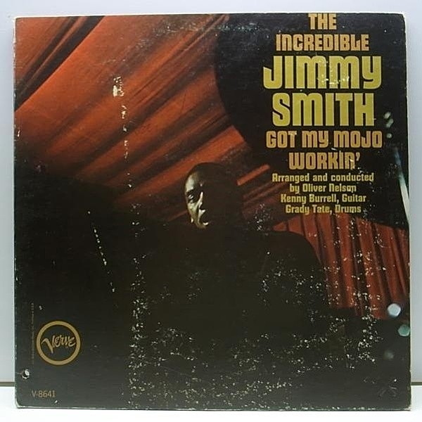 レコードメイン画像：ほぼ美盤!! USオリジ MONO両溝 JIMMY SMITH Got My Mojo Workin