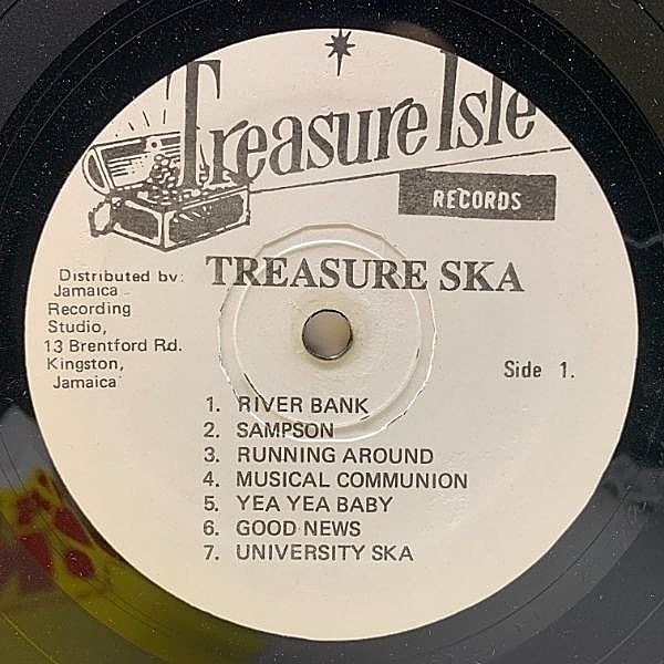 VARIOUS / Treasure Ska (LP) / Treasure Isle | WAXPEND RECORDS