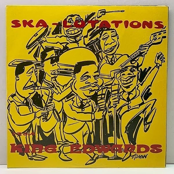 レコードメイン画像：【名門King Edwardsのレア音源集】良好!! Ska Lutations From King Edwards (KELP 03) このアルバムでしか聴けない楽曲も多数 Skatalites