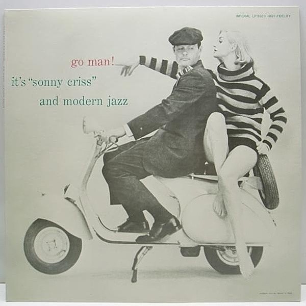 レコードメイン画像：MONO 美品 SONNY CRISS Go Man! / Imperial キング 日本盤 LP