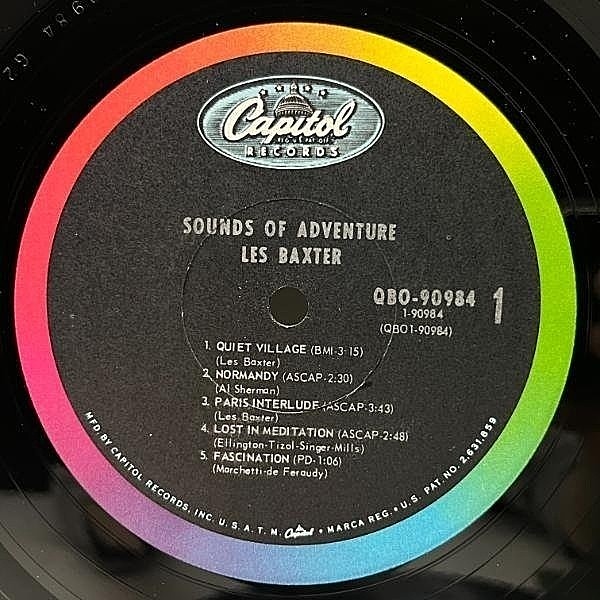 LES BAXTER / The Sounds Of Adventure (LP) / Capitol