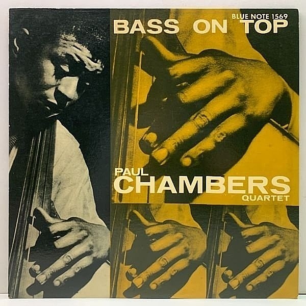 レコードメイン画像：良好!! PAUL CHAMBERS Bass On Top (Blue Note BST 81569／GXK-3016) ポール・チェンバース／ベース・オン・トップ JPN キング King