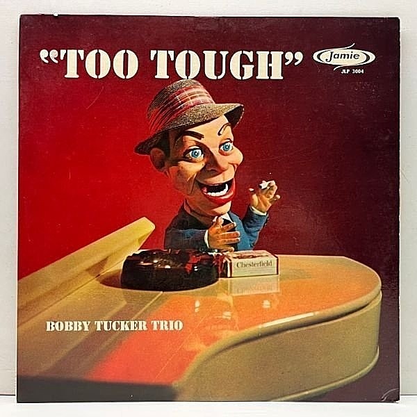 レコードメイン画像：Rare!!【幻のピアノトリオ】USオリジナル MONO 深溝 BOBBY TUCKER TRIO Too Tough ('59 Jamie) w/ GEORGE DUVIVIER, JIMY GRAWFORD 原盤