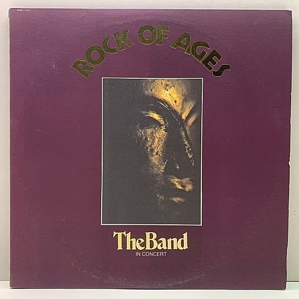 レコードメイン画像：良好!!【全面 RL刻印】USオリジナル 2LP 朱的ラベ THE BAND Rock Of Ages ('72 Capitol) arr. ALLEN TOUSSAINT 絶頂期のライヴ