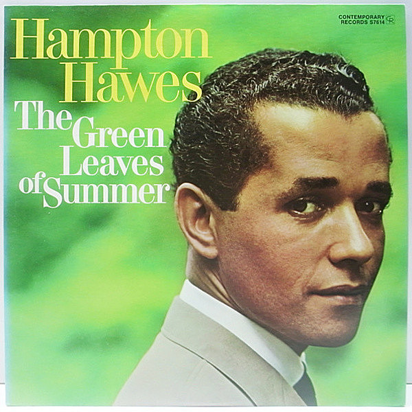 レコードメイン画像：美品 HAMPTON HAWES The Green Leaves Of Summer (Contemporary) MONK MONTGOMERY, STEVE ELLINGTON 傑作ピアノトリオ 中期プレス
