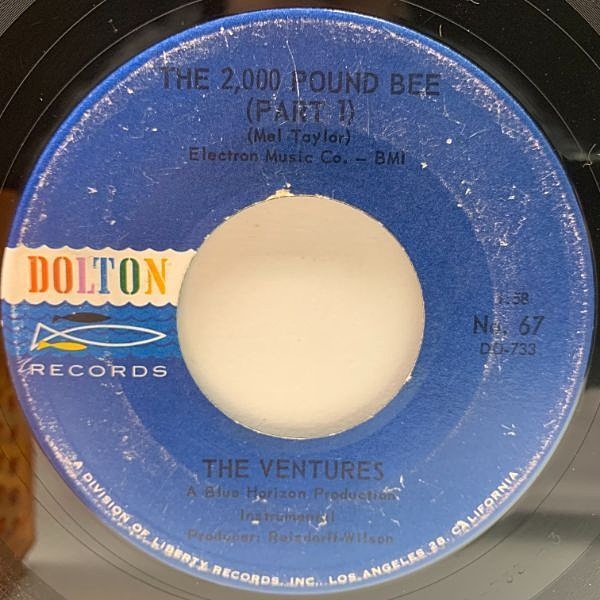 ボンさん専用　レコード　record 1800①②＋1600 VENTURES / The 2,000 Pound Bee (7) / Dolton | WAXPEND RECORDS