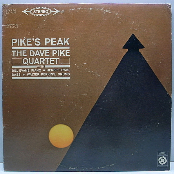 レコードメイン画像：音質抜群!! 1Aマト USオリジナル DAVE PIKE Pike's Peak ('62 Epic) Bill Evansと共演したデイブ・パイク屈指の名盤 