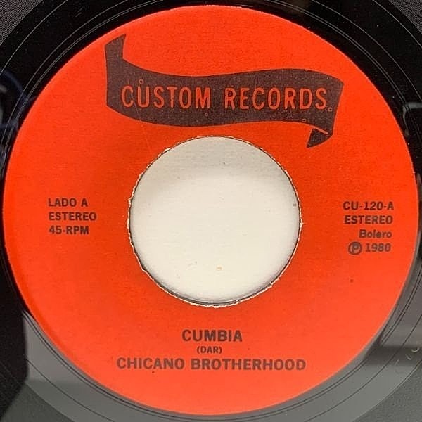 レコードメイン画像：【本場Tex-Mex！チカーノ・バンド】試聴 USオンリー 7インチ CHICANO BROTHERHOOD Cumbia (Custom) 超マイナー 自主制作