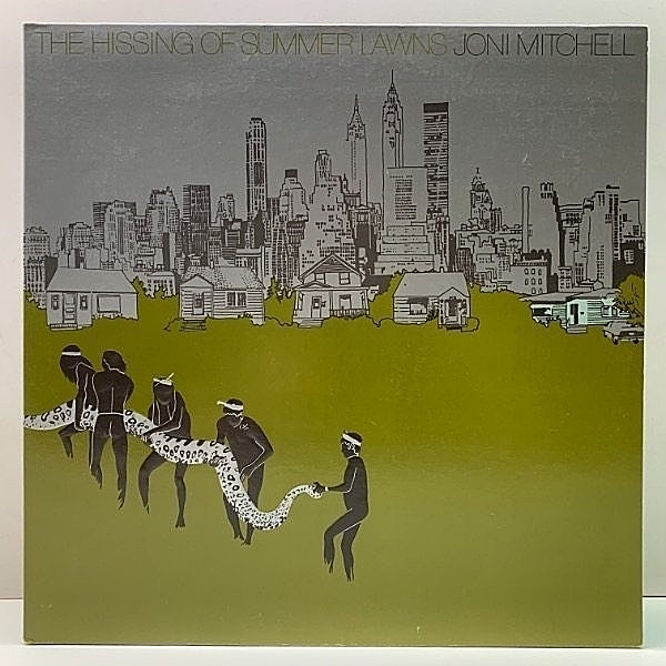 レコードメイン画像：Cut無し!美盤! 初版 7E規格 USオリジ JONI MITCHELL The Hissing Of Summer Lawns ('75 Asylum) 夏草の誘い w/ LARRY CARLTON, BUD SHANK