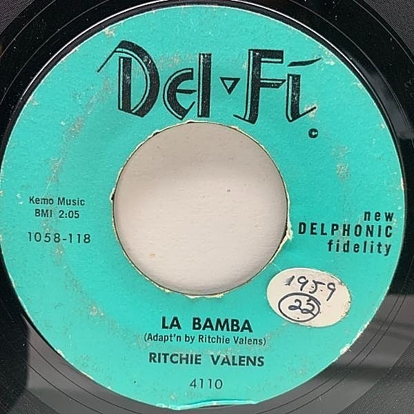 RITCHIE VALENS / Donna / La Bamba (7) / Del-Fi | WAXPEND RECORDS