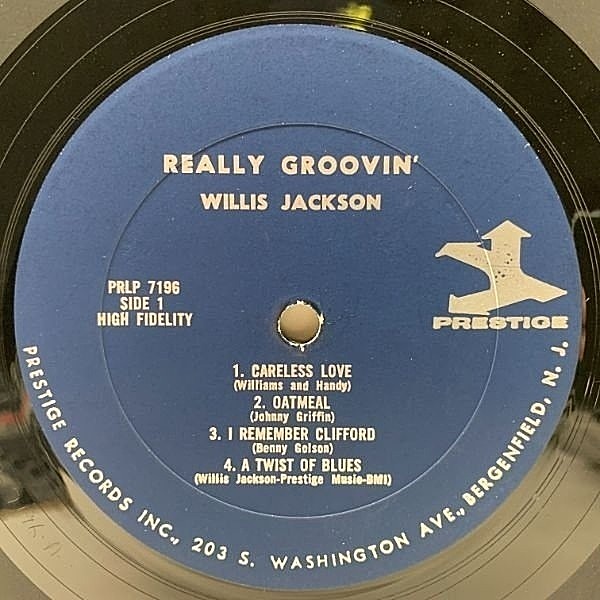 WILLIS JACKSON / Really Groovin' (LP) / Prestige | WAXPEND