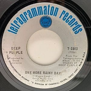 DEEP PURPLE / Hush / One More Rainy Day (7) / Tetragrammaton