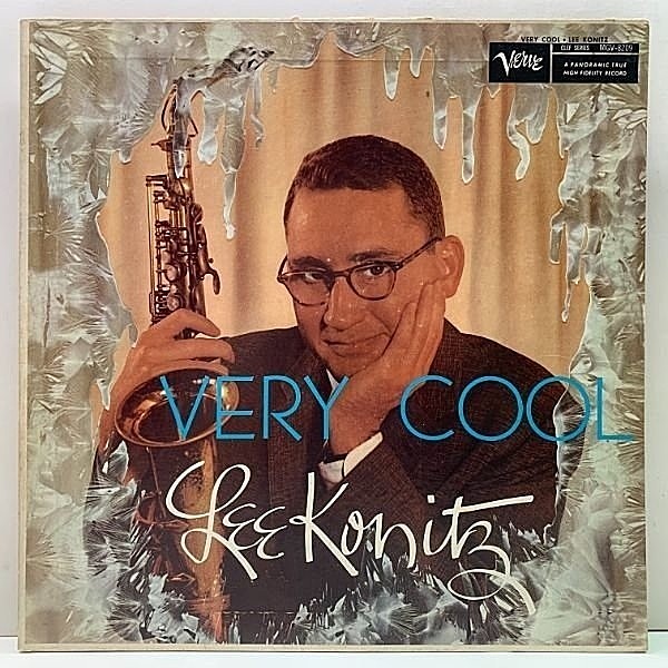 レコードメイン画像：レアな美盤!! USオリジナル MONO 初版トランペッター 深溝 LEE KONITZ Very Cool (Verve MG V-8209) w/ Don Ferrara, Sal Mosca