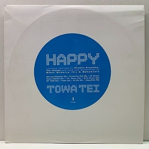 レコードメイン画像：良好!! プロモオンリー 2枚組 TOWA TEI テイ・トウワ Happy ('97 Elektra) w/ BAHAMADIA, BEBEL GILBERTO | FRANKIE KNUCKELS, Q-TIP Remix