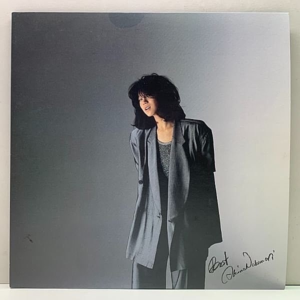 レコードメイン画像：良好!! LP '86年オリジナル 中森明菜 Best (Reprise) Akina Nakamori デビューからの13枚のシングル曲を収録した初期のベストアルバム