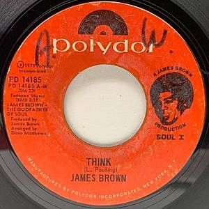 レコード画像：JAMES BROWN / Think / Something