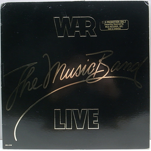 レコードメイン画像：プロモ Orig. WAR The Music Band Live / Why Can't We Be ～ 他