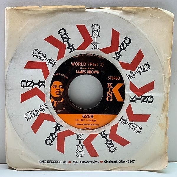 スーパーセール 半額 / (7) World / BROWN JAMES King RECORDS WAXPEND | 洋楽