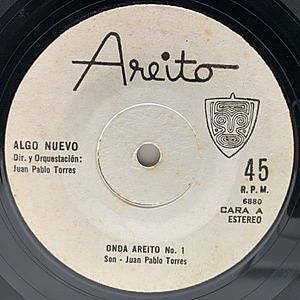 レコード画像：JUAN PABLO TORRES / ALGO NUEVO / Onda Areito
