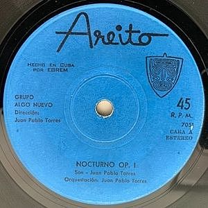 レコード画像：ALGO NUEVO / JUAN PABLO TORRES / Nocturno Op. 1