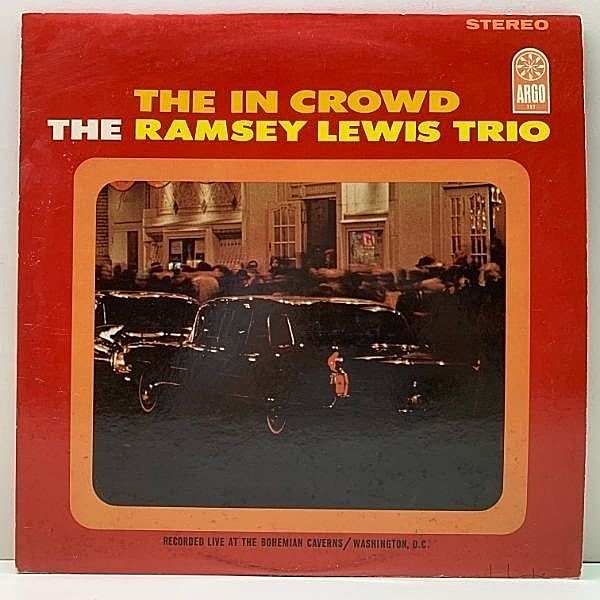 レコードメイン画像：美盤!! USオリジナル 深溝 紺銀ラベ [Stereo, 1stプレス] RAMSEY LEWIS The In Crowd ('65 Argo) ラムゼイ・ルイス・トリオ 代表作