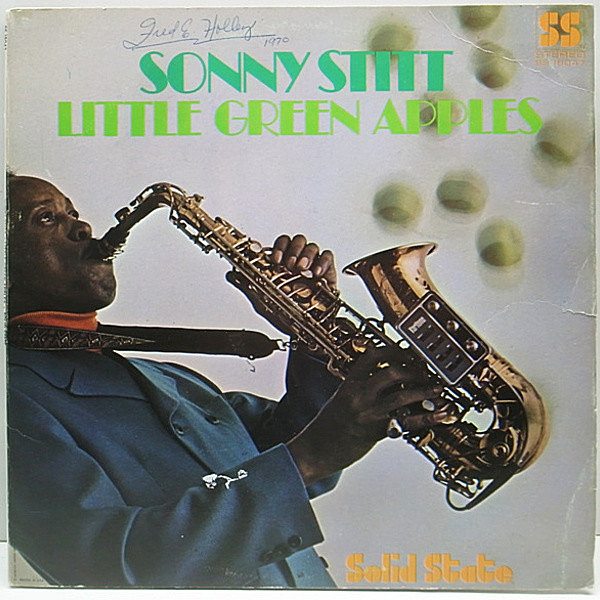 レコードメイン画像：USオリジナル GFゲートフォルド SONNY STITT Little Green Apples ('69 Solid State) バカラック佳曲 I Say A Little Prayer 多彩な内容！