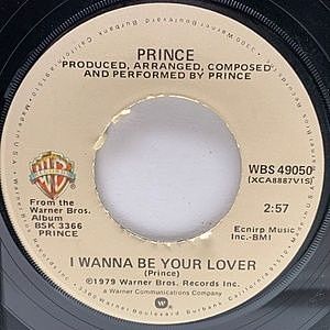 レコード画像：PRINCE / I Wanna Be Your Lover