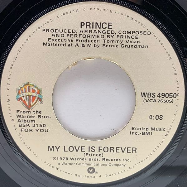 Prince – I Wanna Be Your Lover – Vinyl (7