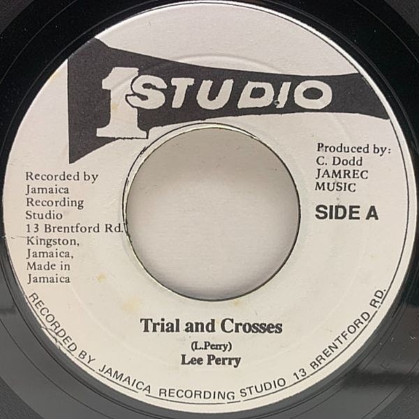 レコードメイン画像：【高揚感溢れるスカナンバー】USオリジナル 7インチ LEE SCRATCH PERRY Trial And Crosses / LORD TANAMO Keep On Grooving (Studio One)
