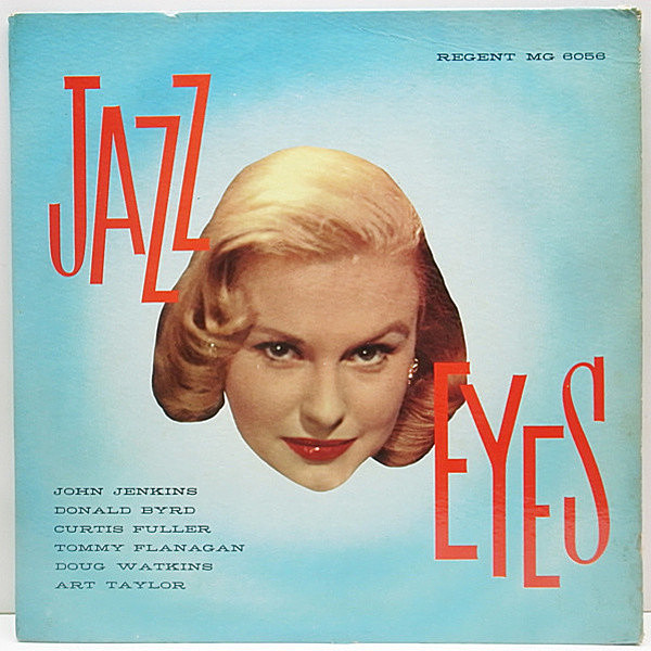 レコードメイン画像：美品 REGENT Orig. JOHN JENKINS Jazz Eyes / 両溝 MONO RVG刻印