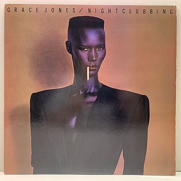 レコードメイン画像：良好!! STERLING刻印 青ラベ '81年オリジナル GRACE JONES Nightclubbing (Island) Pull Up To The Bumper, Use Me ほか