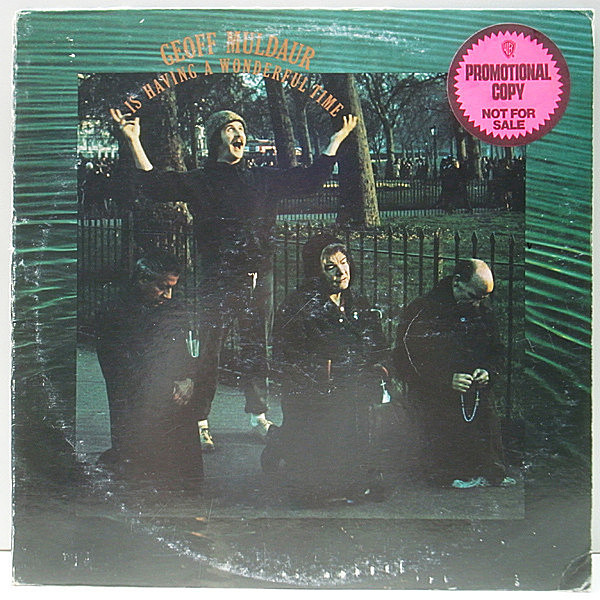 レコードメイン画像：プロモ USオリジナル GEOFF MULDAUR Is Having A Wonderful Time ('75 Reprise) Amos Garrett, Seldon Powell, Ron Carter ほか