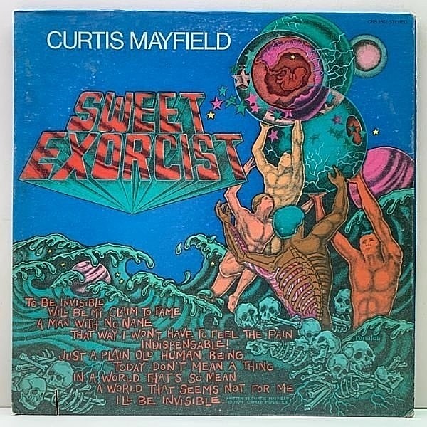 レコードメイン画像：美盤!! BROADWAYアド USオリジナル CURTIS MAYFIELD Sweet Exorcist ('74 Curtom) CHINGY, GANG STARR サンプリング ネタ