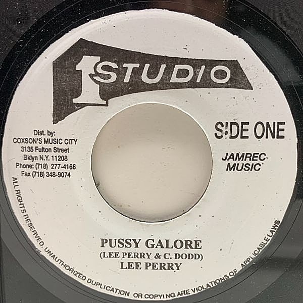 レコードメイン画像：USオリジナル 7インチ LEE PERRY Pussy Galore / WAILERS Don't Ever Leave Me (Studio One) 初期ウェイラーズ 45RPM. 