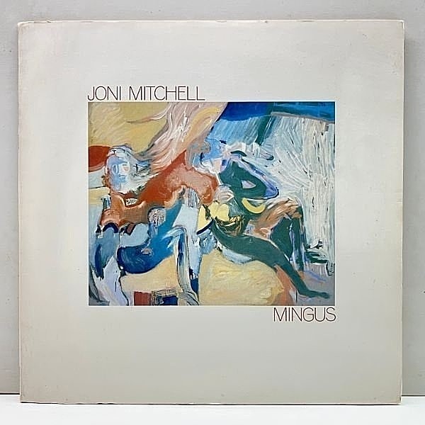 レコードメイン画像：Cut無し!良好! 初版 5E規格 USオリジ JONI MITCHELL Mingus ('79 Asylum) JACO PASTORIUS, WAYNE SHORTER, HERBIE HANCOCK 豪華メンバー