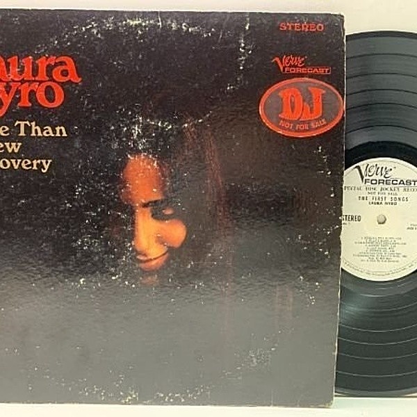 レコードメイン画像：白プロモ LAURA NYRO The First Songs ('67 Verve) 1st デビュー作 [More Than...] US初期プレス ローラ・ニーロ／ファースト・アルバム