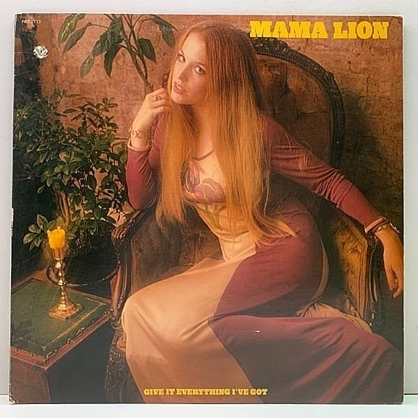 レコードメイン画像：美盤!! USオリジナル MAMA LION Give It Everything I've Got ('73 Family Productions) 米 LP 原盤 ママ・ライオン Lynn Carey