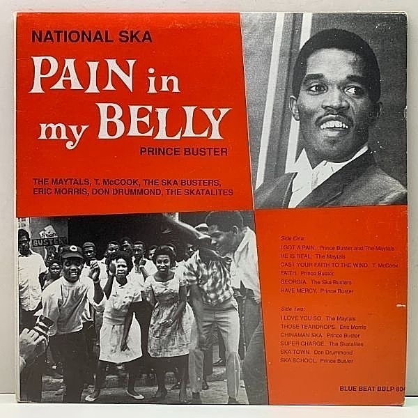 Prince Buster PAIN in my BELLY 入手困難‼️JAC盤 PRINCE BUSTER / National Ska - Pain In My Belly (LP