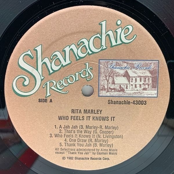 RITA MARLEY / Who Feels It Knows It (LP) / Shanachie | WAXPEND RECORDS