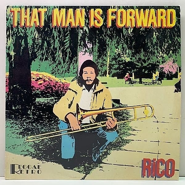レコードメイン画像：UKプレス RICO That Man Is Forward (Reggae Retro) リコ・ロドリゲス LP アーシーなメロウネスが最高に渋い！UK 2 TONEに吹き込んだ傑作