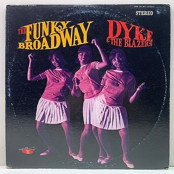 レコードメイン画像：良好盤!! USオリジナル DYKE & THE BLAZERS The Funky Broadway ('67 Original Sound) 傑作ロウ・ファンク！ドラムブレイク入り