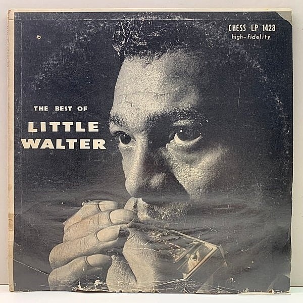 レコードメイン画像：ほぼ美盤!! MONO 米初期プレス LITTLE WALTER The Best Of 〜 (Chess LP 1428) リトル・ウォルター US モノラル 絶頂期の録音