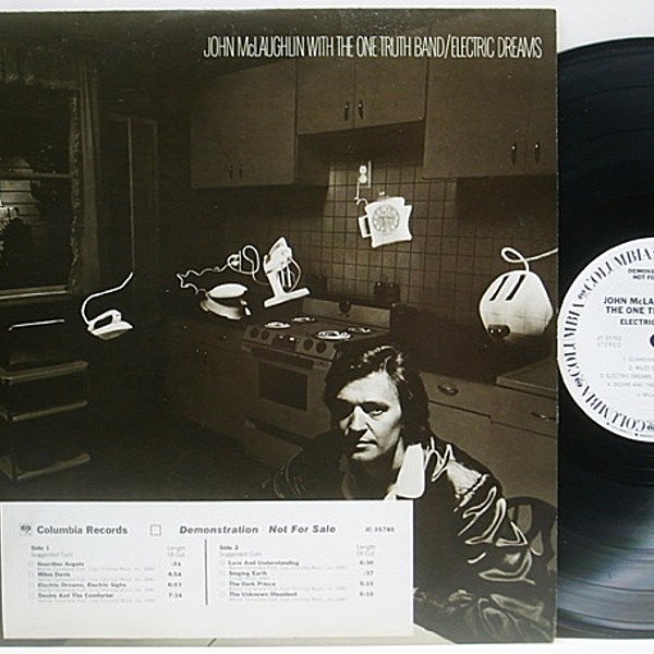 レコードメイン画像：美品 プロモ Orig JOHN McLAUGHLIN Electric Dreams MILES DAVIS